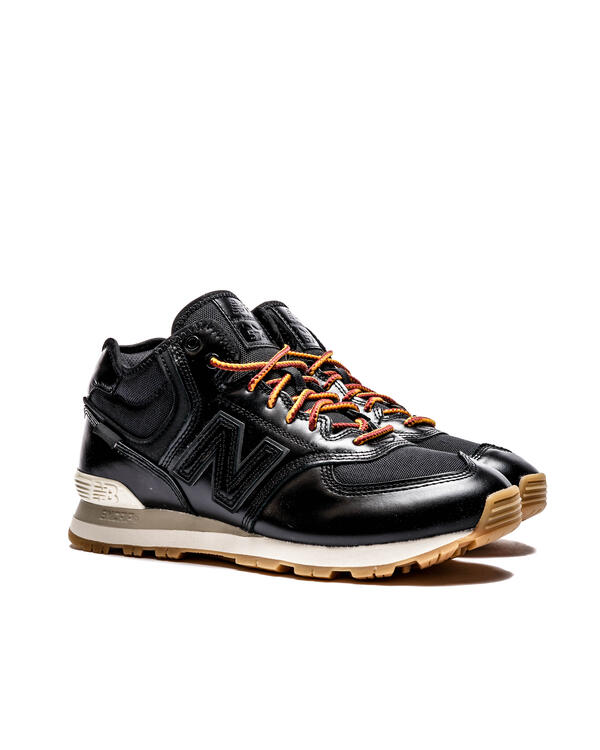 New balance 574 hot sale mid cut leather